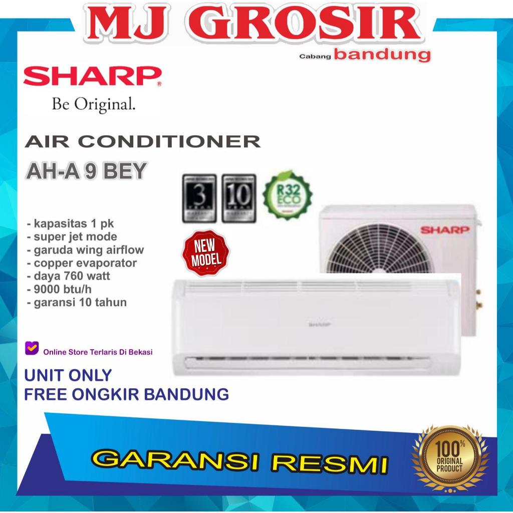 AC SHARP AH-A 09 BEY 1 PK + PASANG R32 LOW WATT