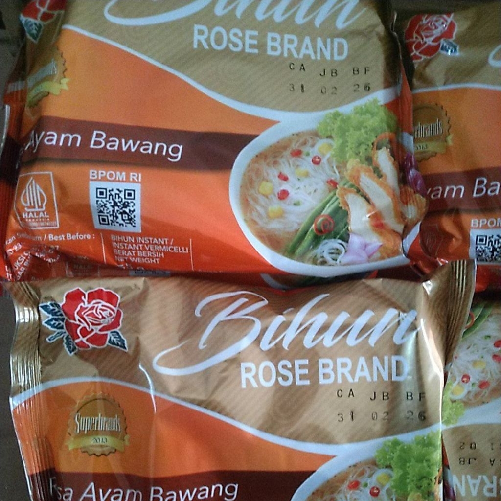 

Bihun Instan Rose Brand Kuah " Rasa Ayam Bawang " 55 gr