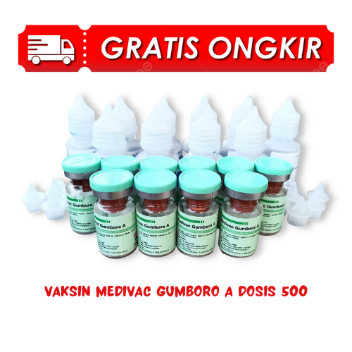 10 VAKSIN GUMBORO A 500 ekor - penyakit gumboro