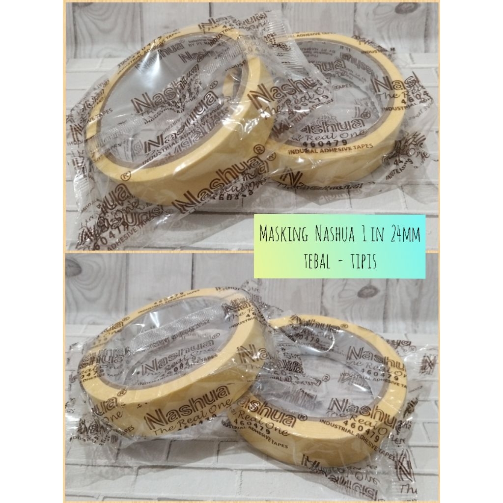 

Isolasi Kertas Nashua 24mm (Tebal)