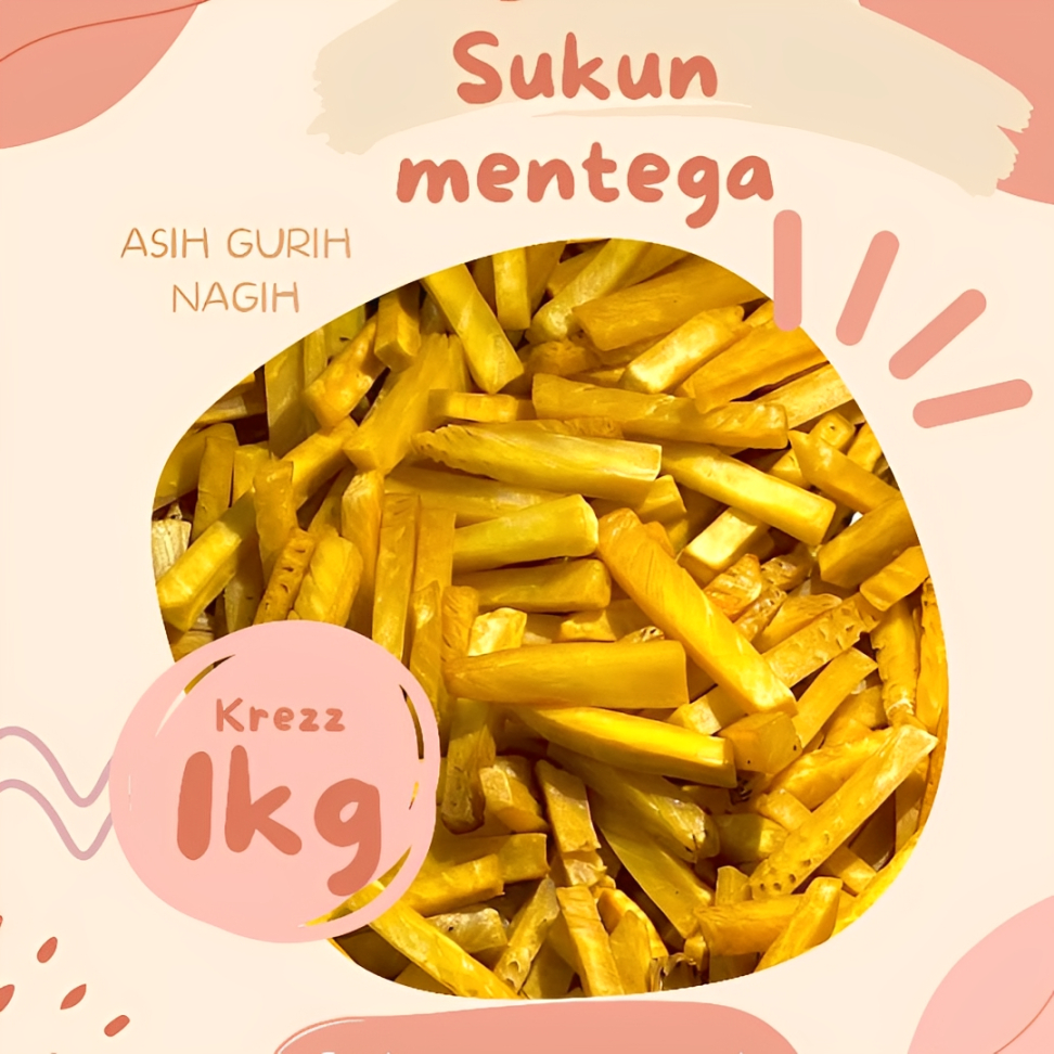 

Stik Sukun Mentega Grade A 1kg Jajanan Kiloan Snack Cemilan Asin Gurih Enak
