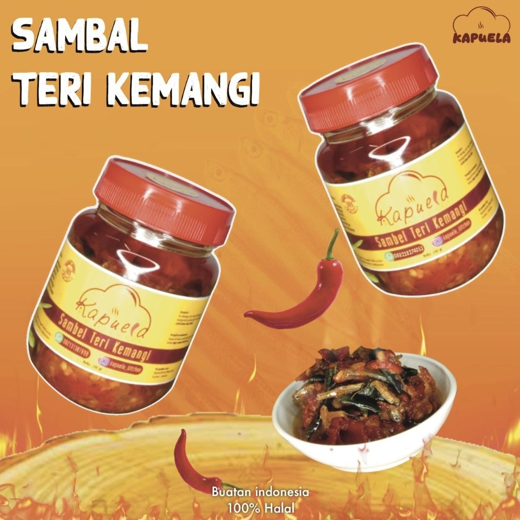

Sambal / Sambel Teri Kemangi Original Kapuela Kitchen