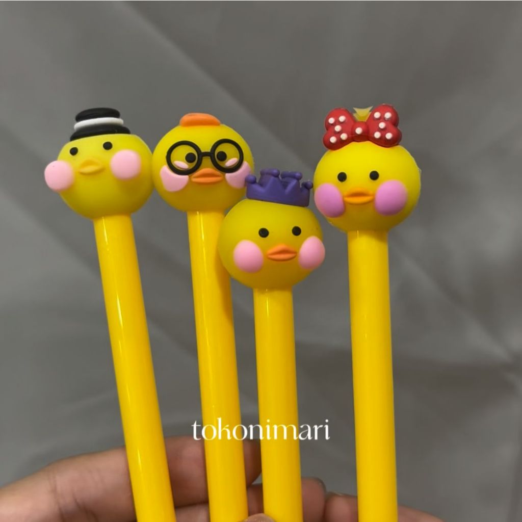 

PULPEN GEL BEBEK KUNING PENA DUCK / Pulpen Duck Pulpen Bebek Pen Karakter Pen Lucu Gemes Alat Tulis Sekolah Kantor Ready Stock