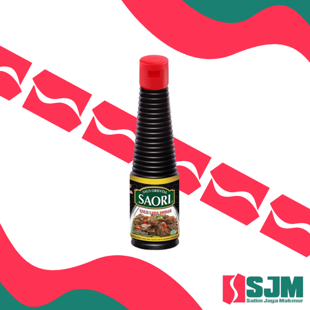 

Saori Saus Lada Hitam~133Ml