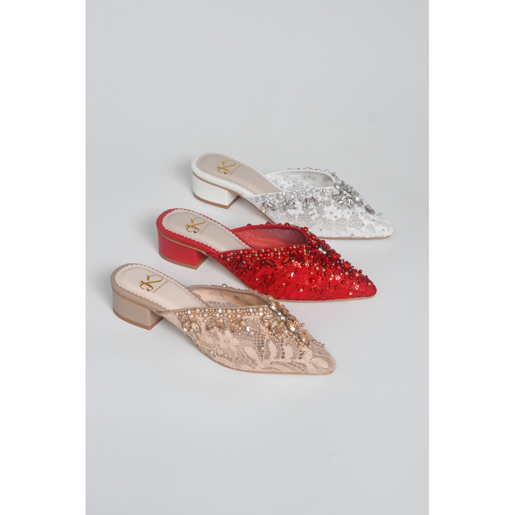 Jookutsu Wedding shoes - Luna 3cm (READY STOCK)