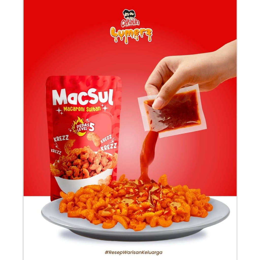 

CEKELIN Lumerz 60gr 6 Varian Rasa CEKELIN Makaroni Lumerz Gratis Ongkir