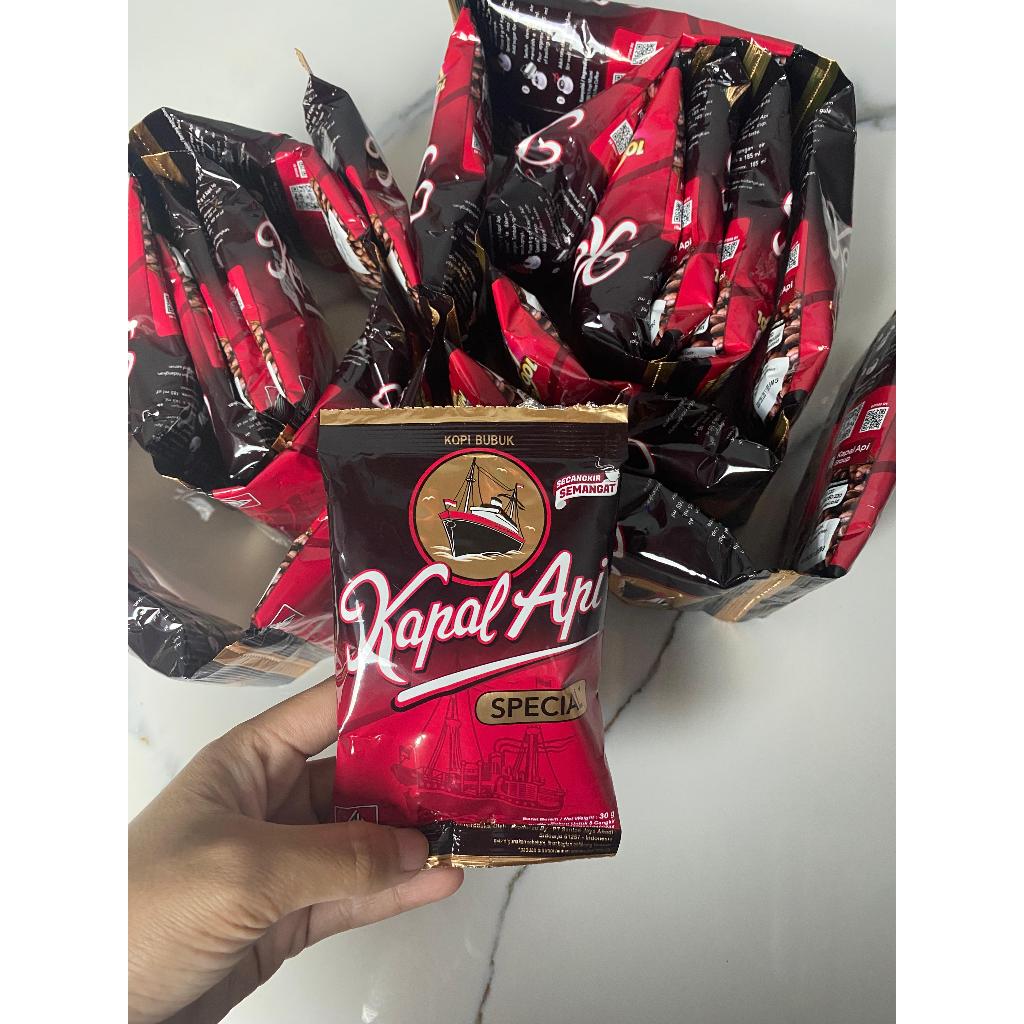 

KOPI Kapal Api Special Kemasan 6 gram dan 30 gram / Kopi Kapal Api Original tanpa gula