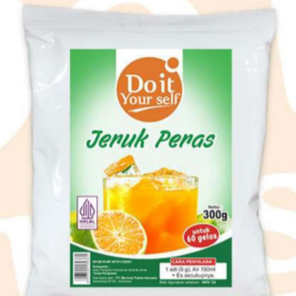 

DIY Powder Minuman Buah Jeruk Peras 300gr