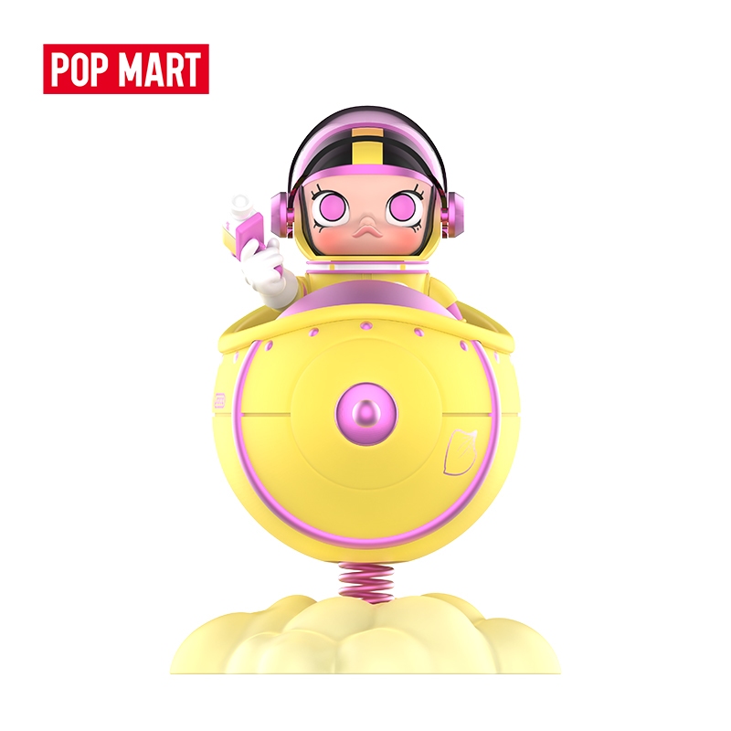 POP MART MEGA SPACE MOLLY 100%  Blooming - Moon Orchid (Anggrek Bulan) Limited Edition