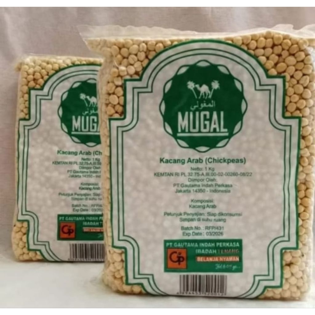 

KACANG ARAB RANUNA/MUGAL 1KG