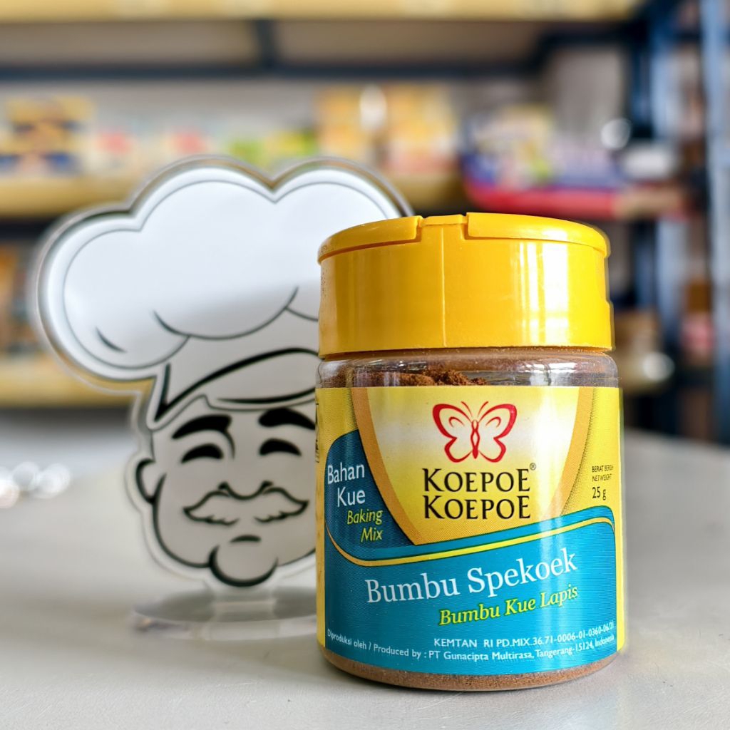 

Koepoe Koepoe Bumbu Spekoek / Bumbu Kue Lapis 25Gr