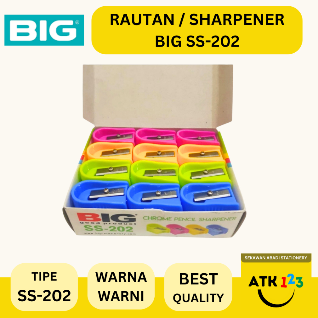 

BIG Rautan / Ongotan / Serutan Pensil BIG SS-202