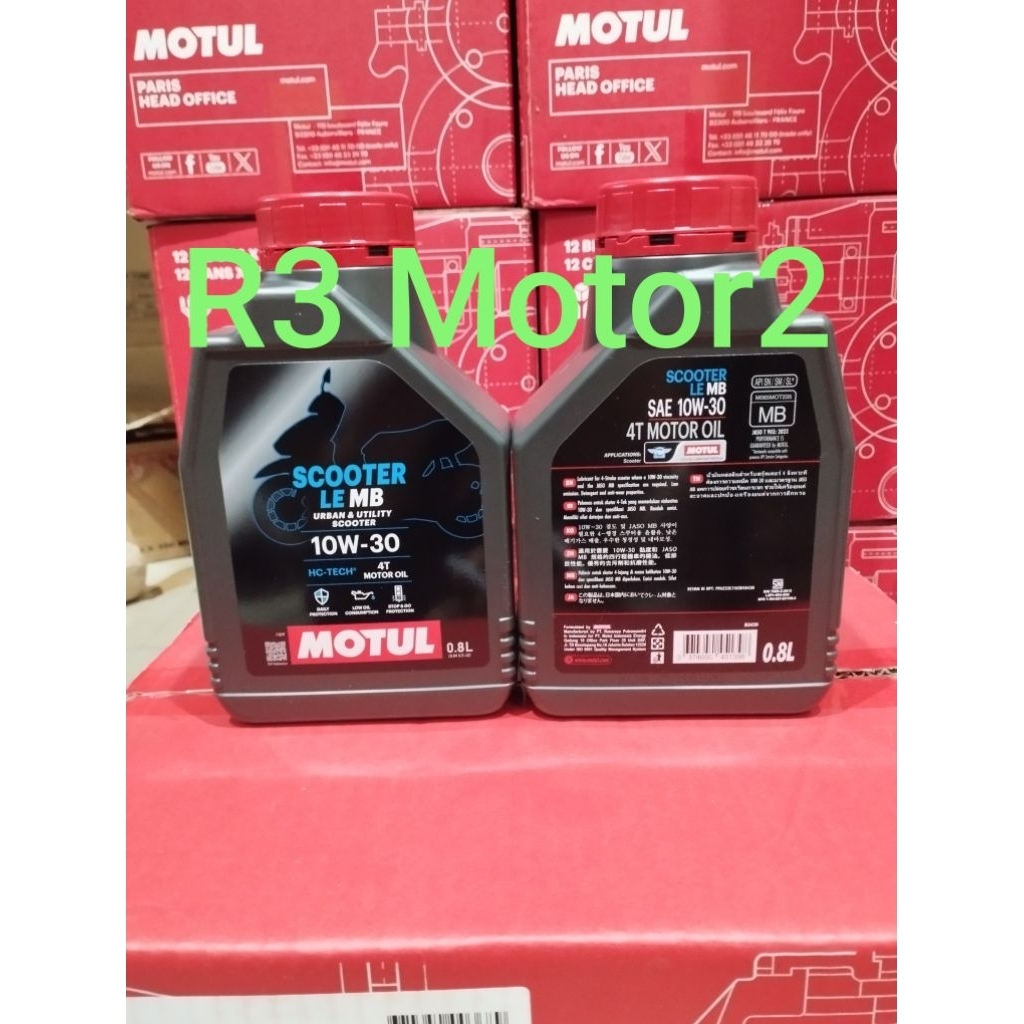 OLI MOTUL SCOOTER LE 4T 10W-30 0.8L UNTUK ALL MATIC MIO,VARIO,BEAT,PCX,VARIO 125,VARIO 150,VARIO 160