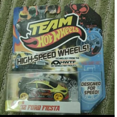 hot wheels team 12 Ford fiesta high speed wheels langka rare velg wheels balap