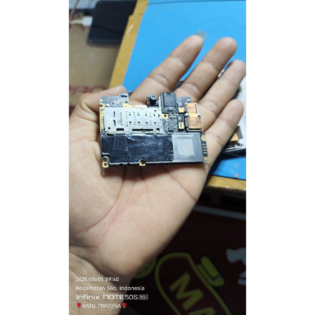 mesin xiomi mi play mentok logo