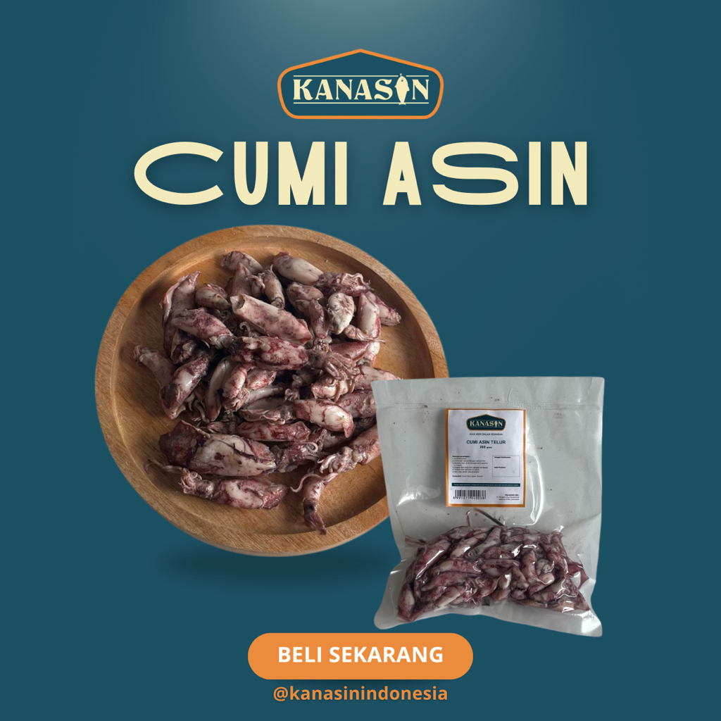 

KANASIN Cumi Asin Telur