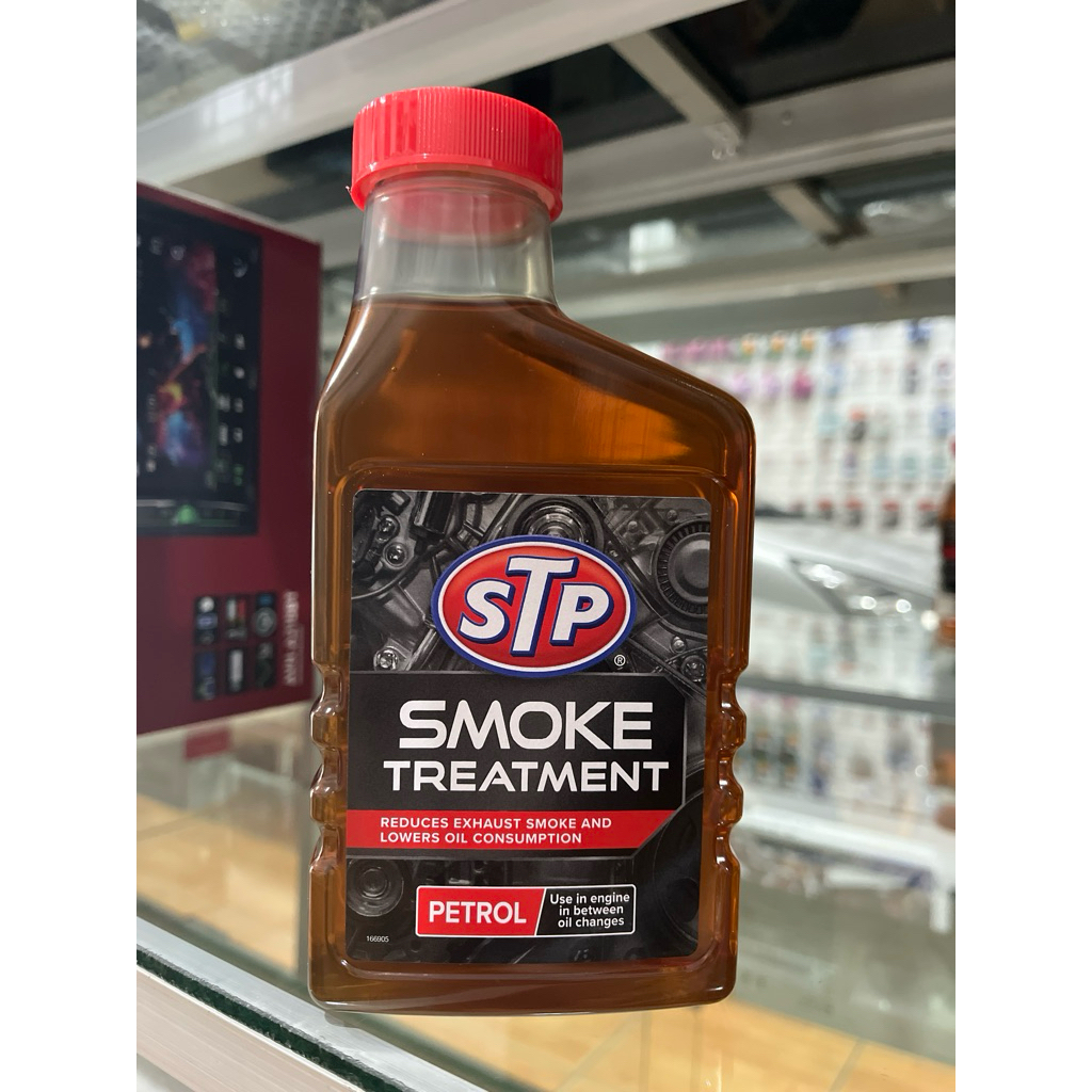 STP USA Smoke Treatment Petrol Gasoline & Diesel 450ml / Campuran Additive Aditif Oli Mobil Motor Be
