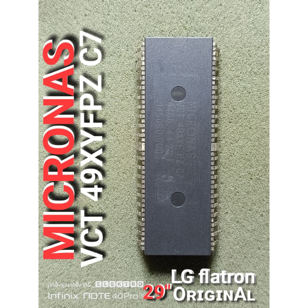 MICRONAS VCT 49XYF PZ C7   MICRONAS VCT49XYFPZC7   ic Tv jigjag   ic Tv Lg flatron 29inchi