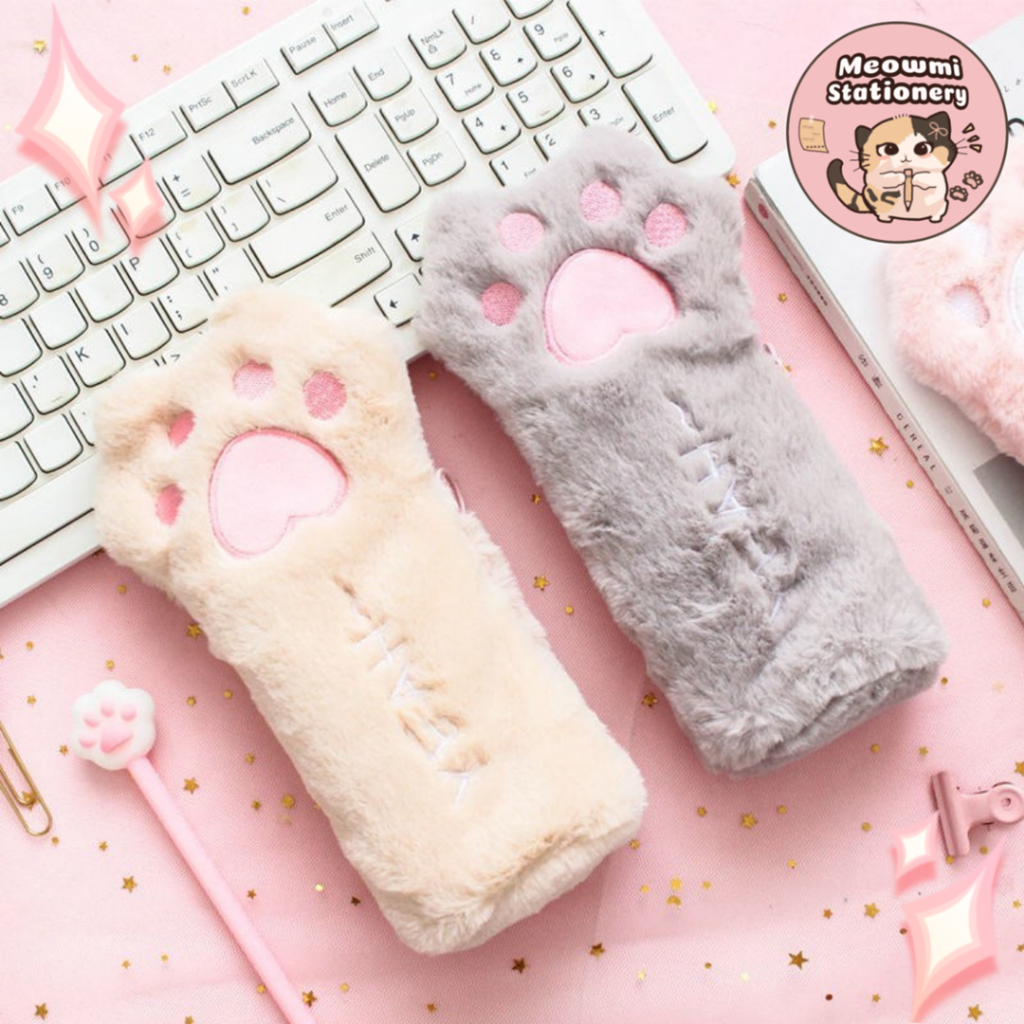 

Tempat Pensil Plush Bulu Cat Paw PC0195