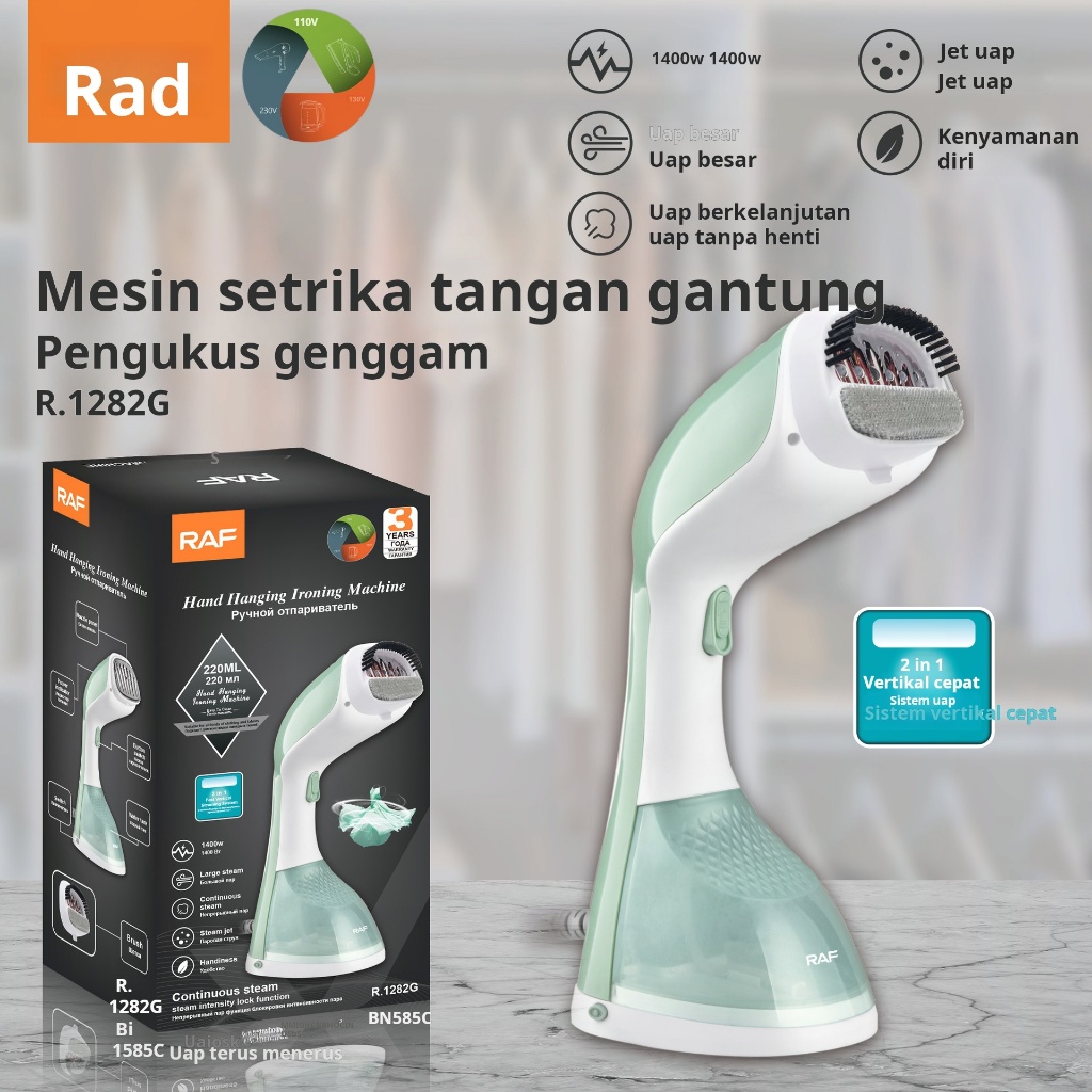 Setrika Uap 220ml Setrika Uap  Strika Uap Ringan/setrika uap portable