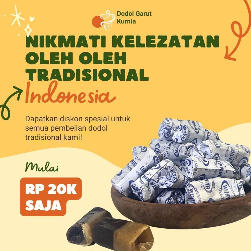 

1 Kg Dodol Garut Coklat Susu