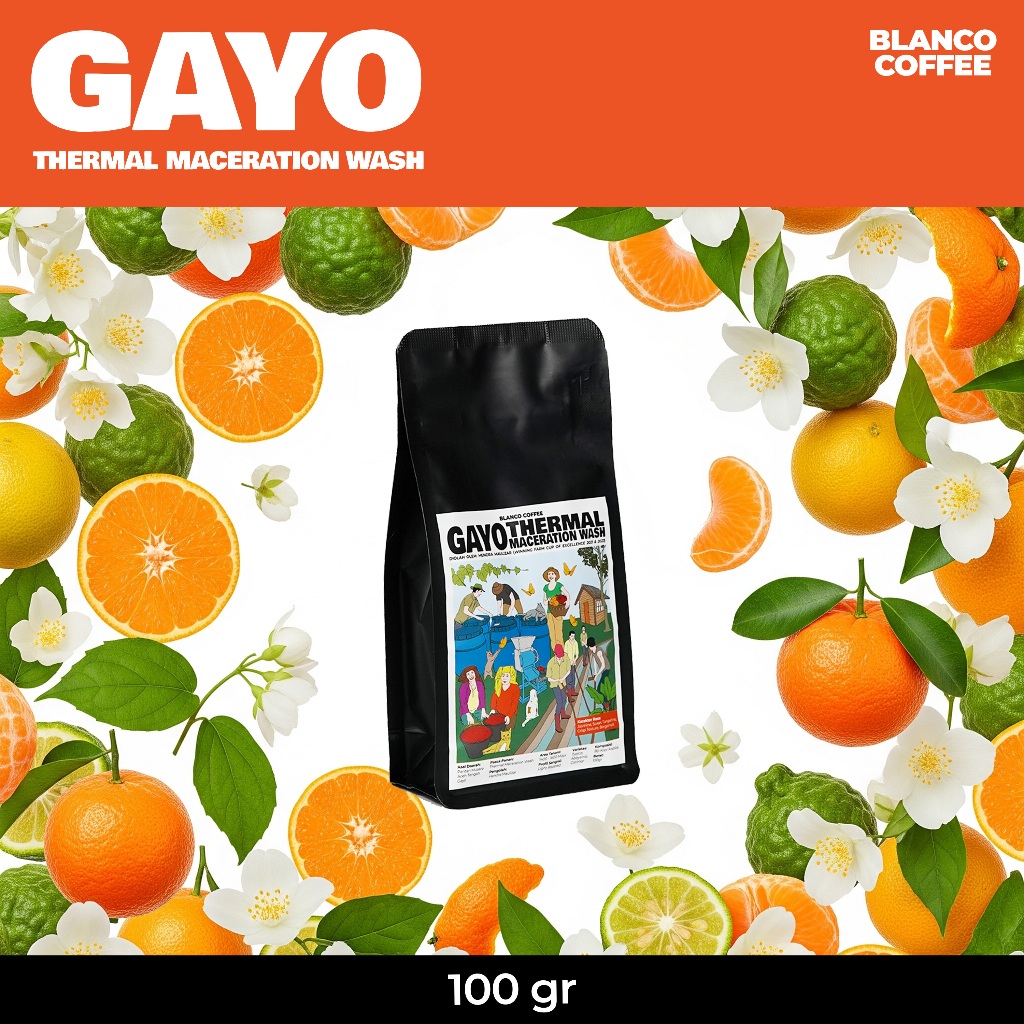 

Kopi Single Origin Gayo Pantan Musara Thermal Maceration Wash 100GR - Filter Roast - Thermal Wash