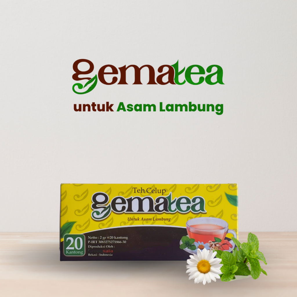 

Gematea Teh Celup Untuk Asam Lambung Herbal