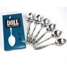 Sendok Garpu Doll sendok makan original 6 pcs