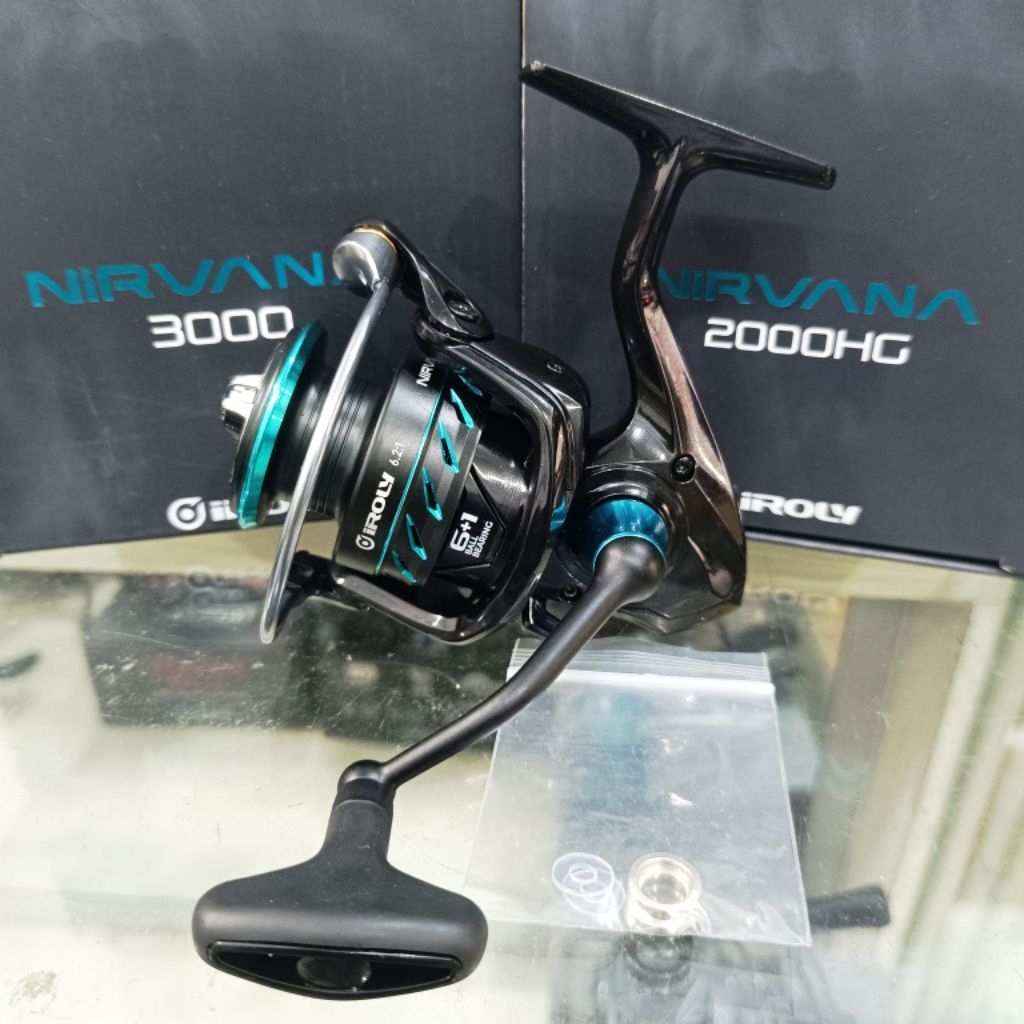 reel iroly Nirvana power handle 1000-6000