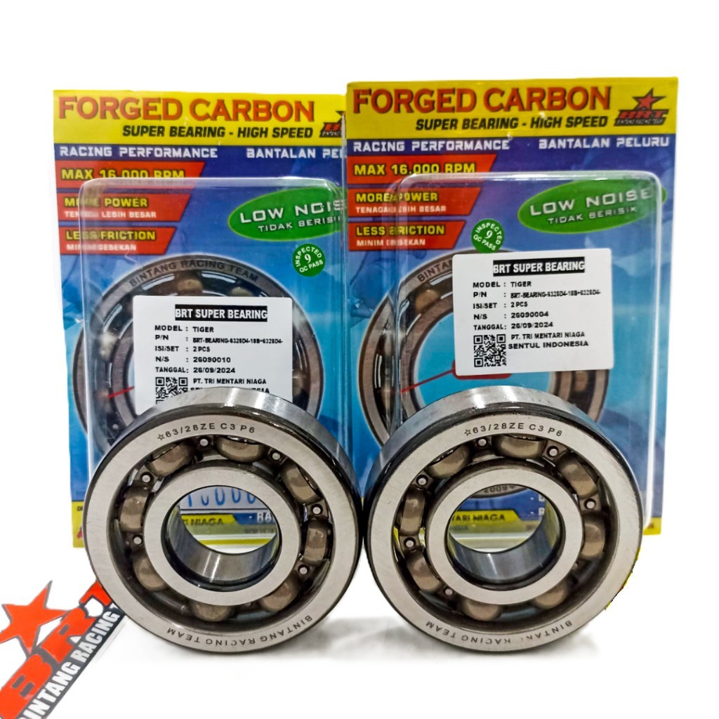 BEARING KRUK AS BEARING LAHER BANDUL TIGER, MP BRT FORGED CARBON...