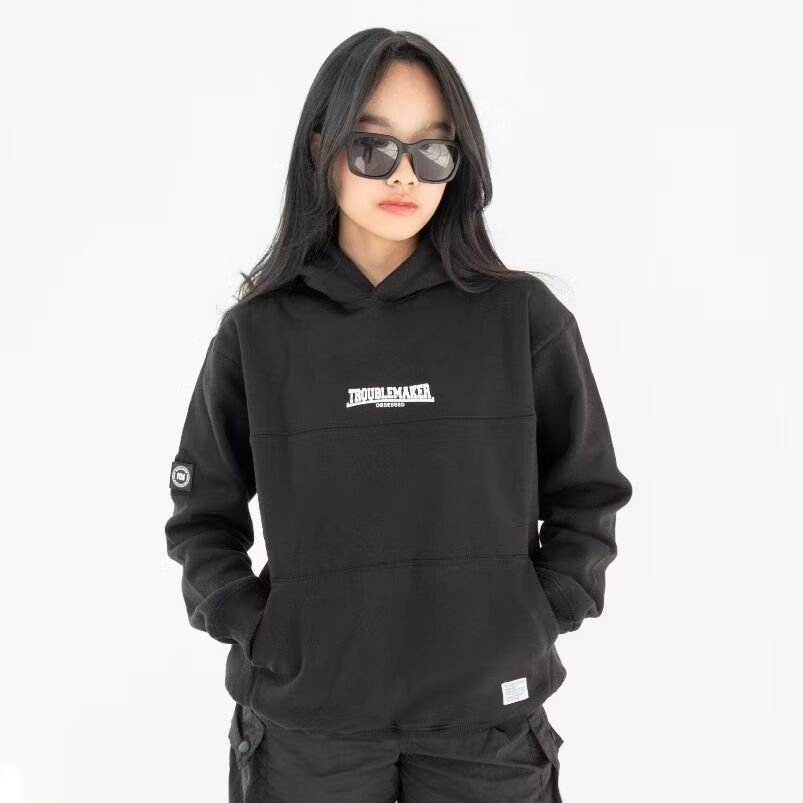 Troublemaker - Pullover Hoodie - Hofelijk Black