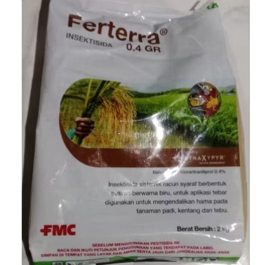 Insektisida FERTERRA 0,4 GR.Bahan aktif : Klorantraniliprol 0,4℅ . 2 kg.