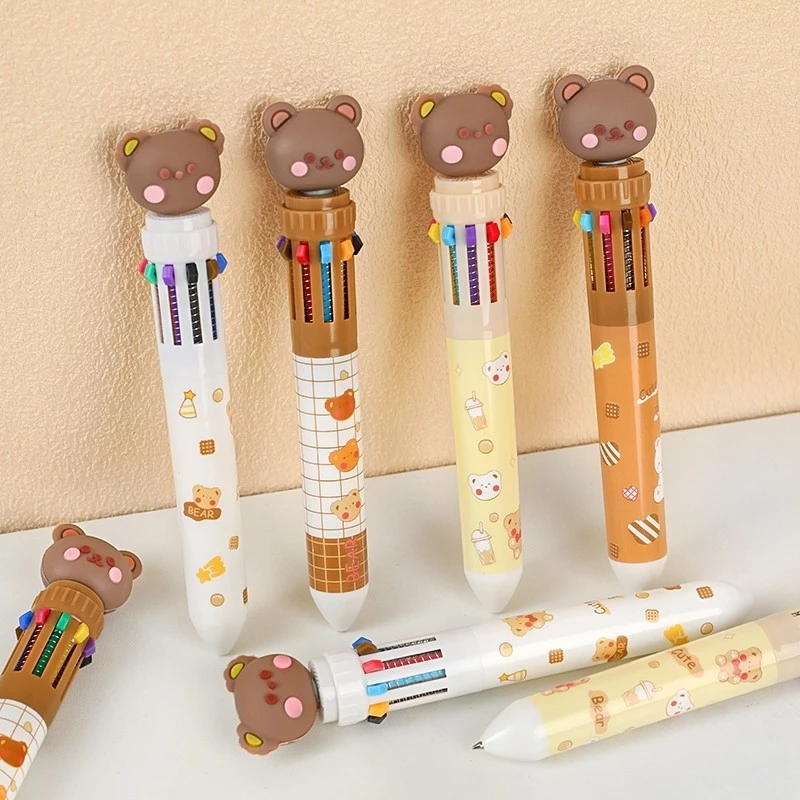 

Pena 10 Warna Karakter Bear - Pulpen Gel Warna Warni Untuk Sekolah dan Kantor