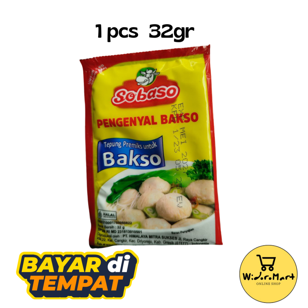 

Sobaso Pengenyal Bakso 32 G: Perenyah Bakso Kres