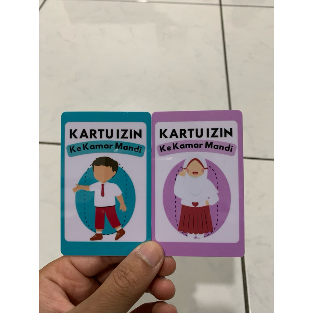 

Idcard kartu izin siswa