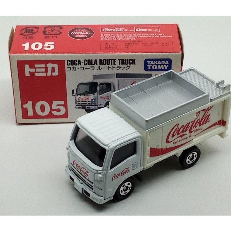 Tomica 105 Coca Cola Route Truck Diecast