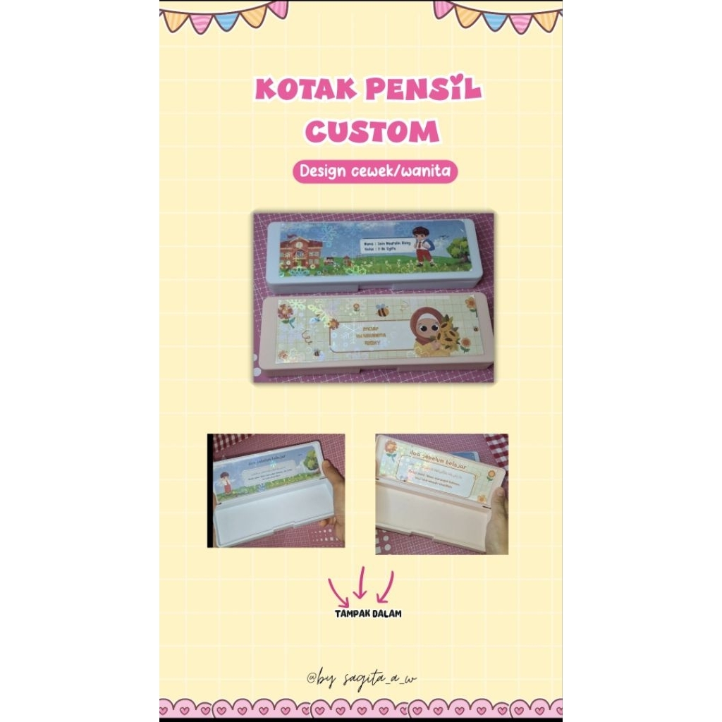 

KOTAK PENSIL CUSTOM