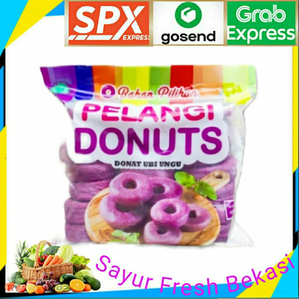 

Donat Ubi Ungu Mini (isi 21pcs).