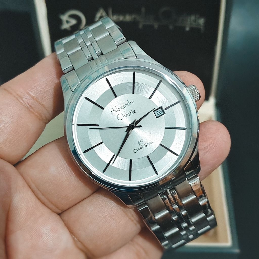 ALEXANDRE ALEXANDER CHRISTIE PRIA ORIGINAL 100% JAM TANGAN ORIGINAL JAM TANGAN PRIA TAHAN AIR ANTI