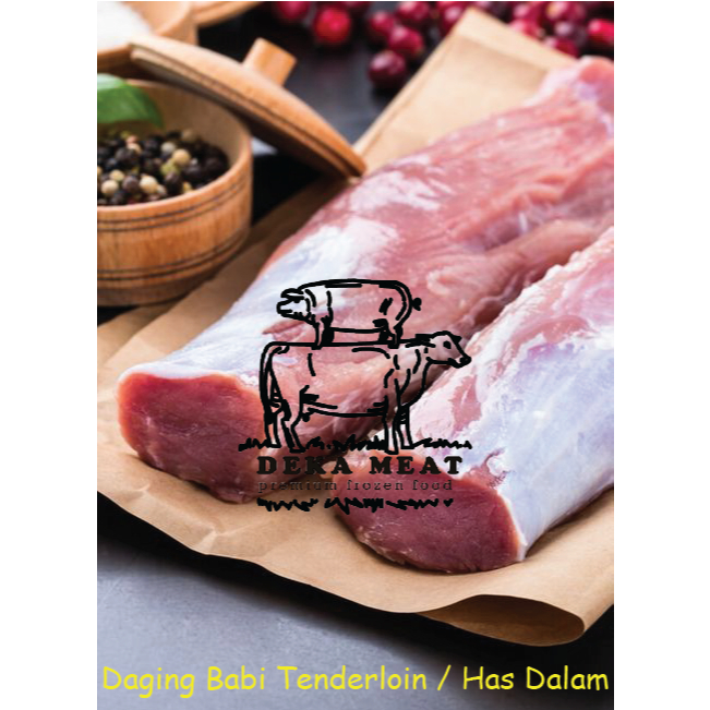 

Daging Babi Tenderloin / Has Dalam 1kg