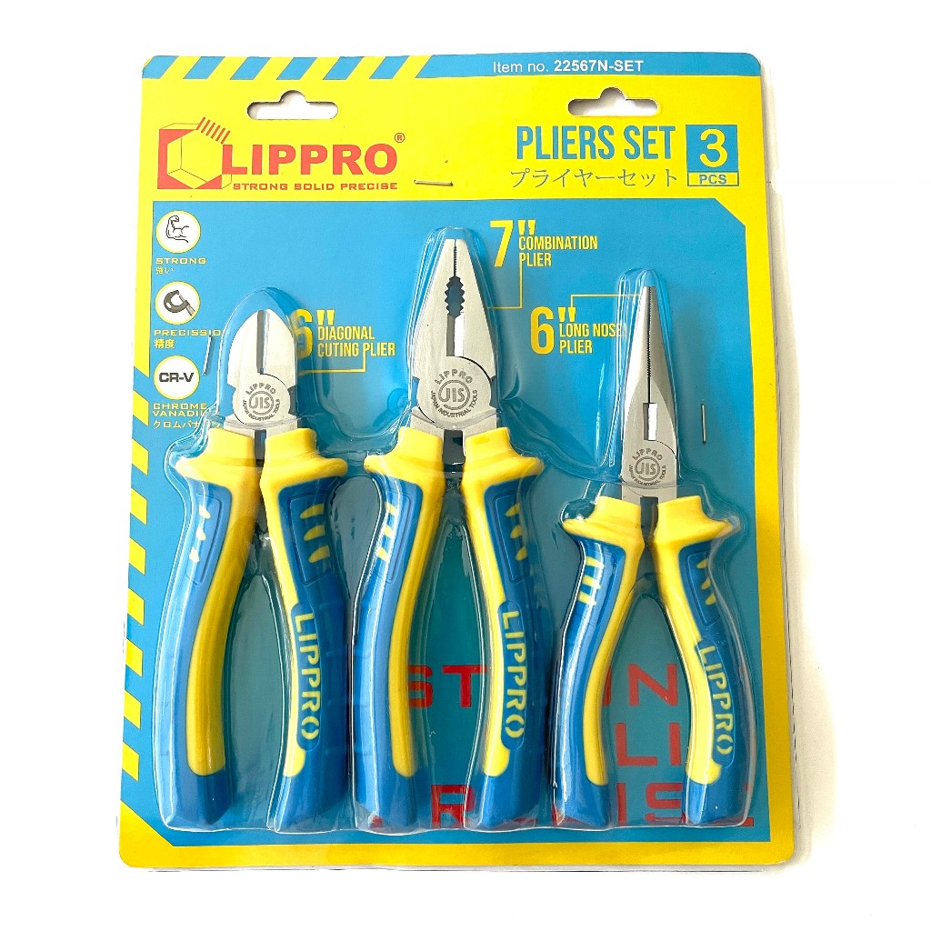 Tang Set 3 pcs Lippro