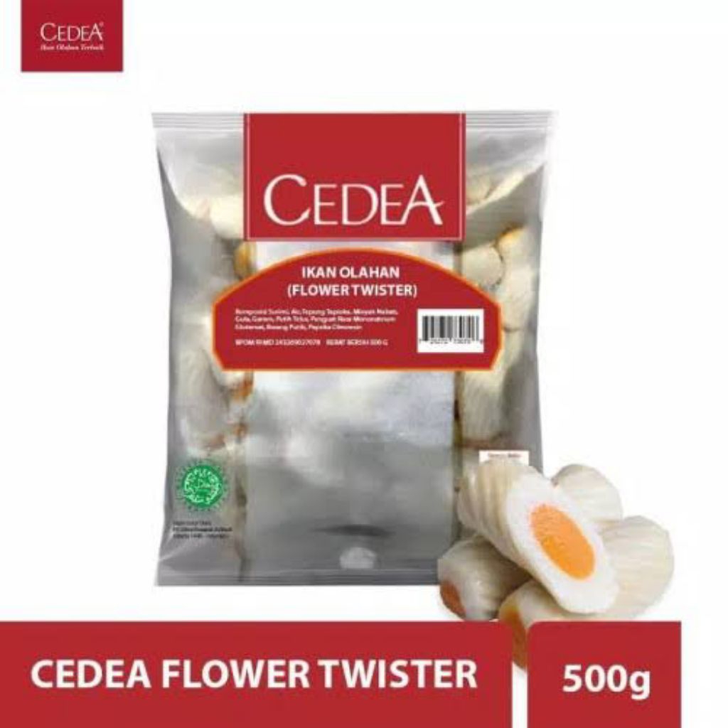 

Cedea Flower Twister 500gr (Frozen Food)