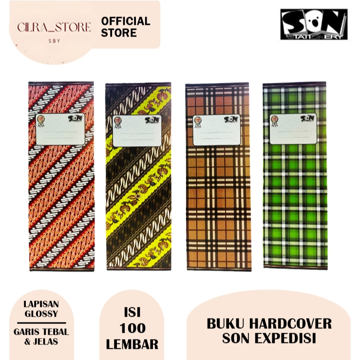 

Buku Hardcover Son Expedisi | Ekpedisi 100 Lembar (1 PCS)