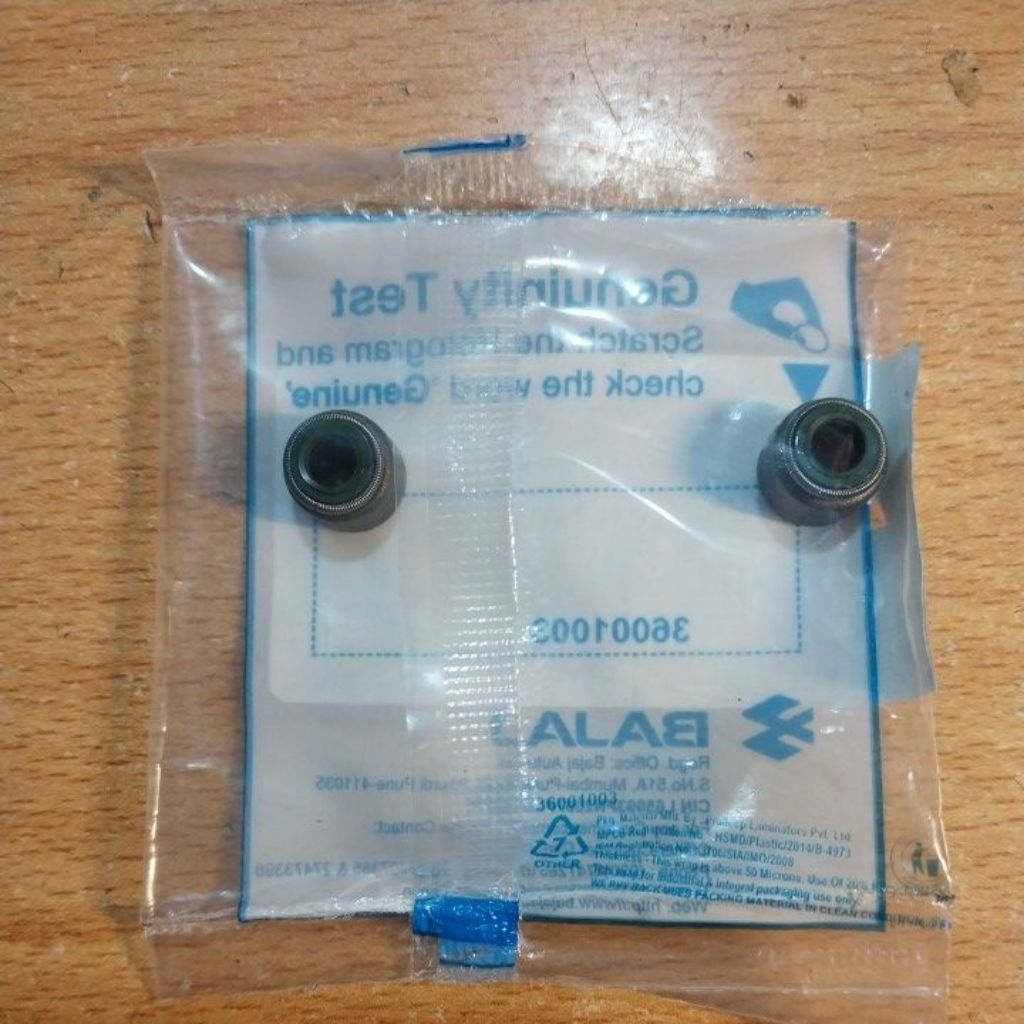 SEAL KLEP BAJAJ RE175 RE205 BAJAJ RODA TIGA ORIGINAL