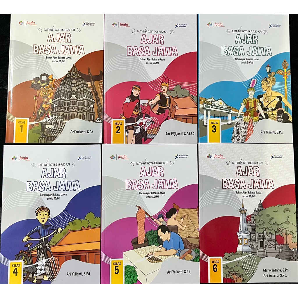 AJAR BASA JAWA SD/MI KELAS 1,2,3,4,5,6 KURIKULUM MERDEKA