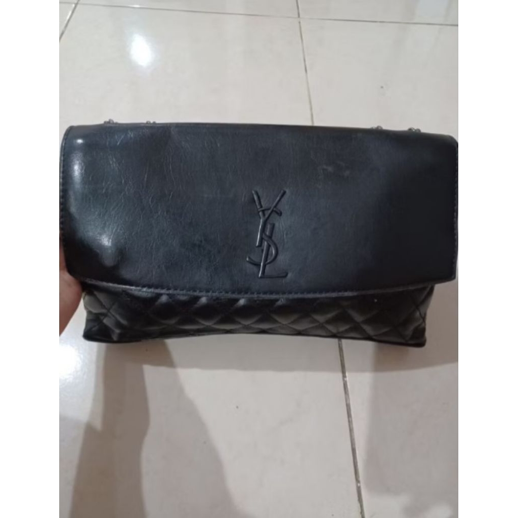 preloved tas fashion wanita/tas panjang wanita/tas hitam/tas cantik