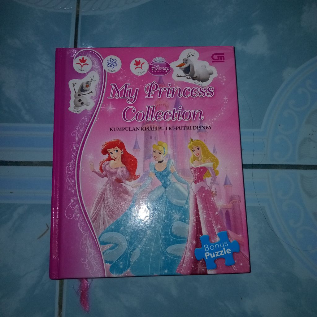 buku kumpulan kisah puteri puteri disney " my princess collection
