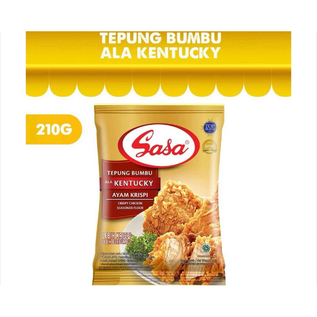 

SASA Tepung Bumbu Ala Kentucky 200g