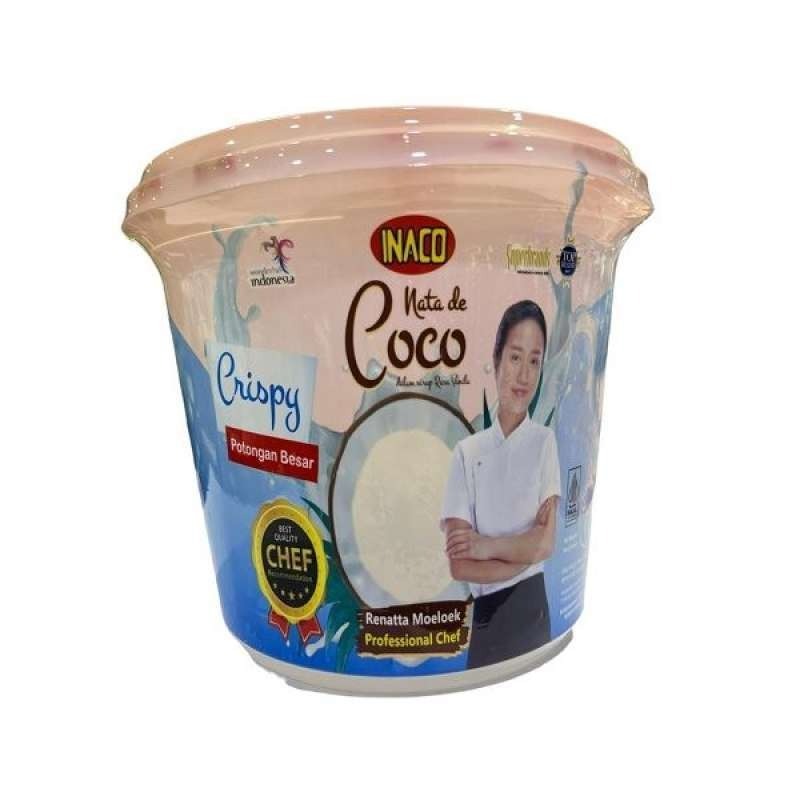 

[oddsolshop] pekanbaru/Inaco Nata De coco Cripsy Potongan Besar 1KG