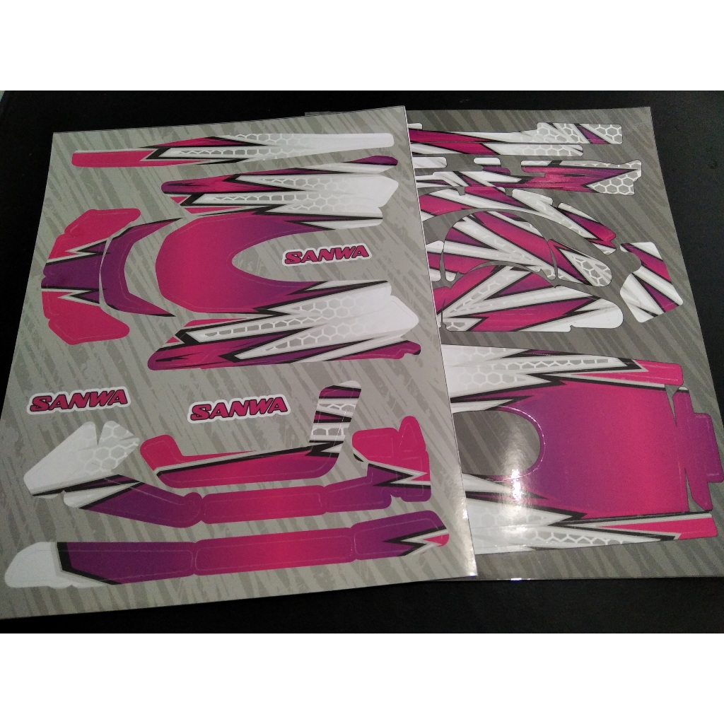 Stiker Skin Remot Sanwa M12